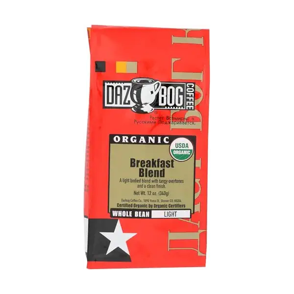 Light Breakfast Blend Whole Bean Coffee 1