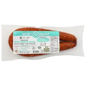 Smoked Sweet German Sausage, 12 OZ
