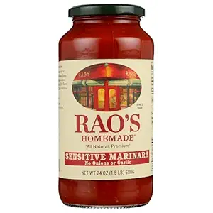 Sensitive Formula Marinara Pasta Sauce, 24 OZ