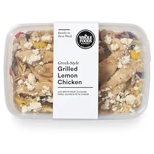 WHOLE FOODS KITCHENS Greek-Style Lemon Chicken Meal, 12 OZ