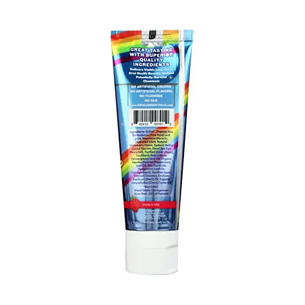 Kids Strawberry Toothpaste, 3.75 OZ 2