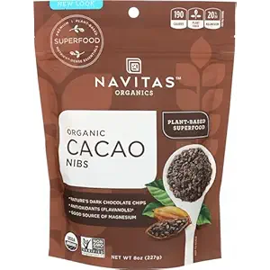 Organic Unsweetened Cacao Nibs, 8 OZ