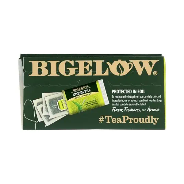 ORGANIC GREEN TEA, TEA BAGS, 40 CT ORGANIC GREEN TEA 4