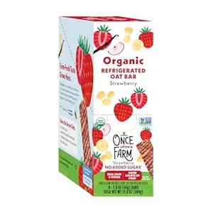 Organic Strawberry Oat Bar 8 Count, 1.6 OZ