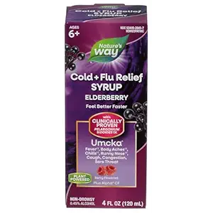 Umcka Elderberry Syrup, 4 FZ
