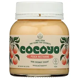 Organic Cocoyo Peach Nectarine Coconut Yogurt, 8 OZ