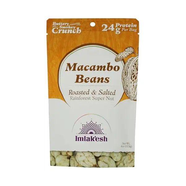 Organic Roasted & Salted Macambo Beans 1