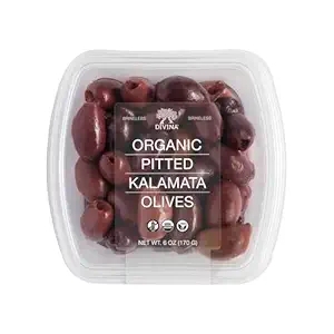 Organic Pitted Kalamata Olives, 6 OZ