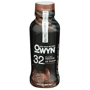 Chocolate Pro Elite Plant Protein Shake, 12 FZ