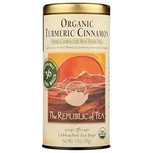 Organic Turmeric Cinnamon Tea, 36 CT