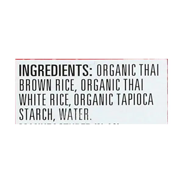 Organic Brown Rice Pad Thai Noodles, 8 OZ 4