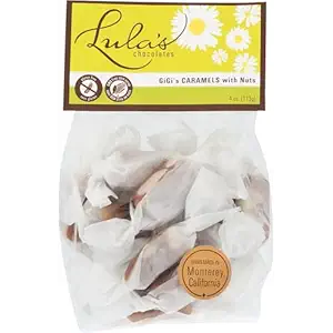 Caramels With Nuts, 4 OZ