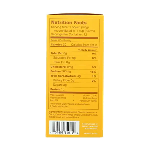 Vegetable Broth, 4.2 OZ 7