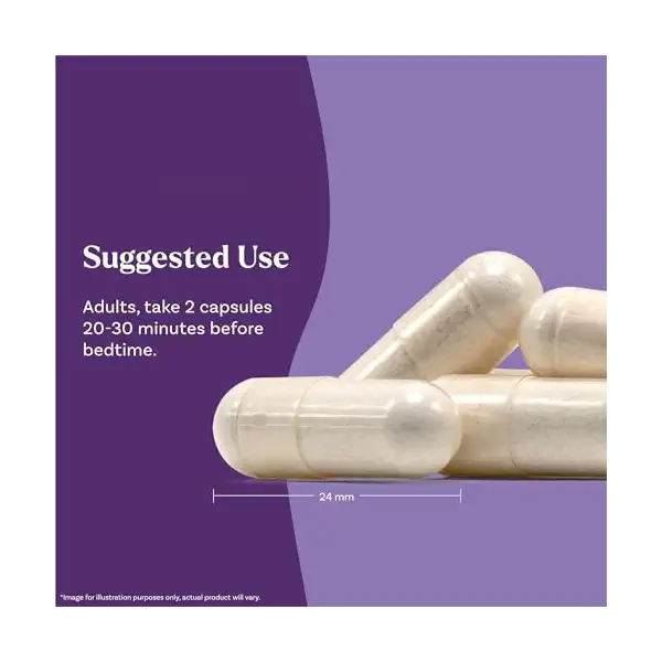 Sleep & Restore with Melatonin Capsule, 60 CT 7