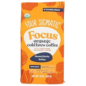 Organic Think Cold Brew Ground Coffee, 10 OZ