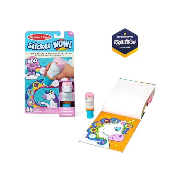 Unicorn and Activity Sticker Pad, 1 EA 1