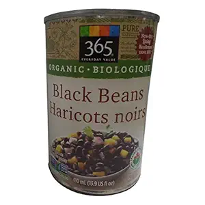 Organic Black Beans, 410 ML