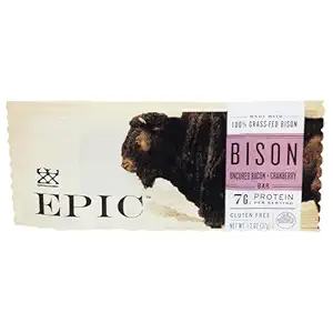 Bacon Cranberry Bison Bar, 1.3 OZ