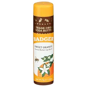 Organic Sweet Orange Cocoa Butter Lip Balm, 0.25 OZ