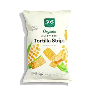 Organic Yellow Corn Tortilla Strips, 12 OZ