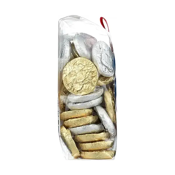Dark & Mint Crunch Chocolate Winter Coins Gift Bag, 10 OZ 6