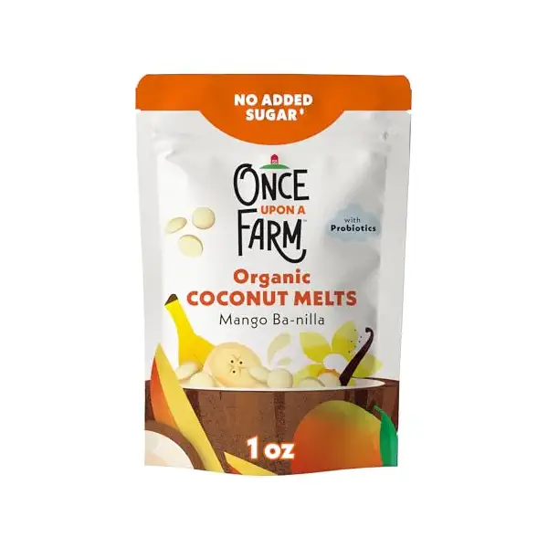 Organic Dairy Free Mango Ba Nilla Coconut Melts, 1 OZ 1