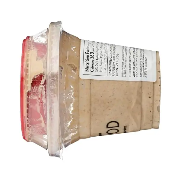 Raw Oatmeal With Raspberry Coulis 5