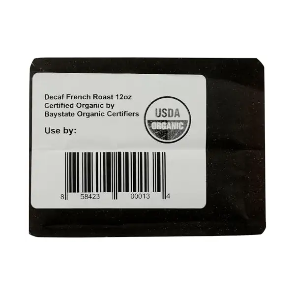 Organic French Roast Decaf Coffee 6