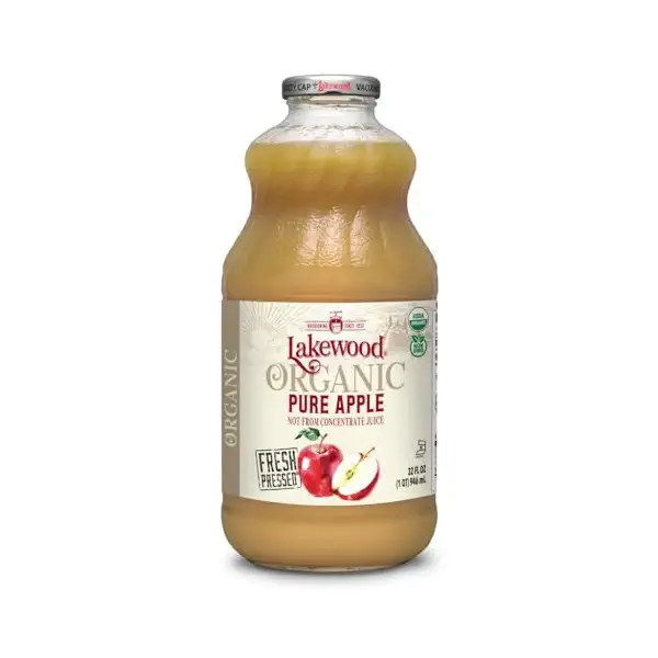 Organic Juice Apple Unfiltered, 32 FZ 1