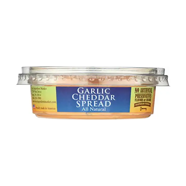 Garlic Cheddar Spread, 6 OZ 8