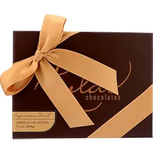Chocolate Truffles 12-Piece Box, 7.2 OZ