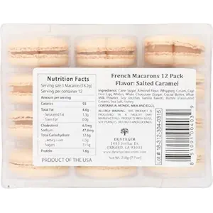 Salted Caramel Macaron 12 Count, 7.6 OZ