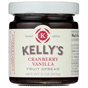 Cranberry Vanilla Preserve, 4.7 OZ