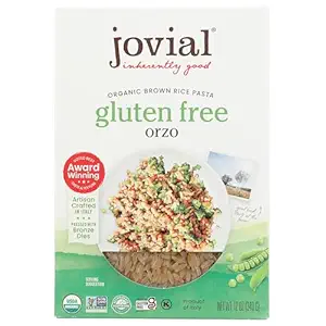 Organic Brown Rice Orzo Pasta, 12 OZ