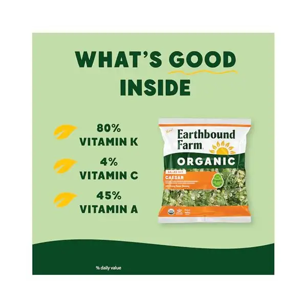 Organic Caesar Salad Kit, 4.92 OZ 3