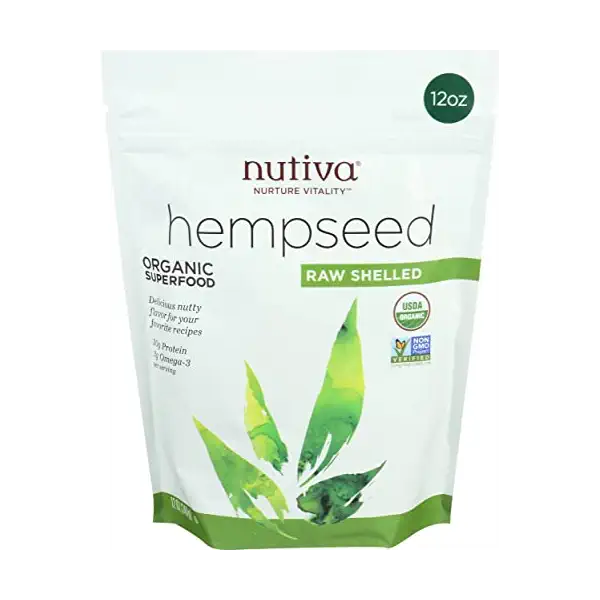 Organic Shelled Hempseed, 12 OZ 1
