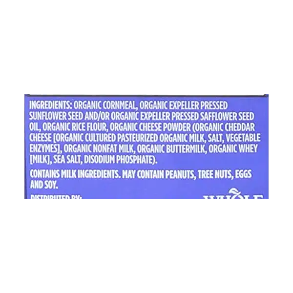 Organic Scuba Snacks White Cheddar Puffs, 4 OZ 4