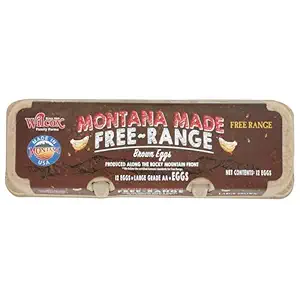 Large Brown Free Range Grade AA Eggs, 12 CT