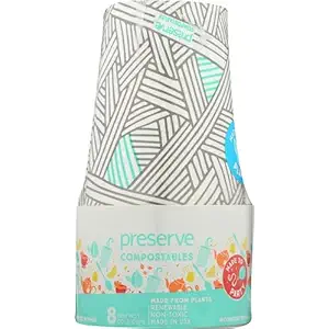Compostable Hot Cups, 8 CT