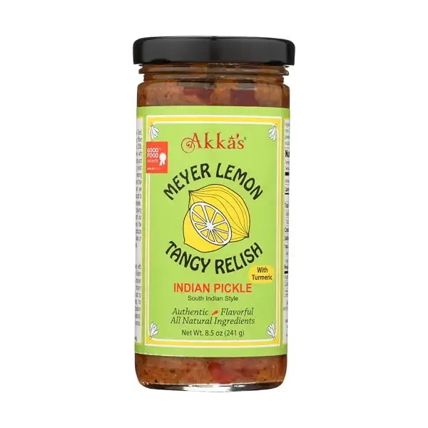 South Indian Meyer Lemon Relish 1