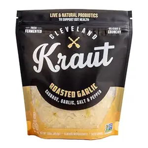 Roasted Garlic Sauerkraut, 16 OZ