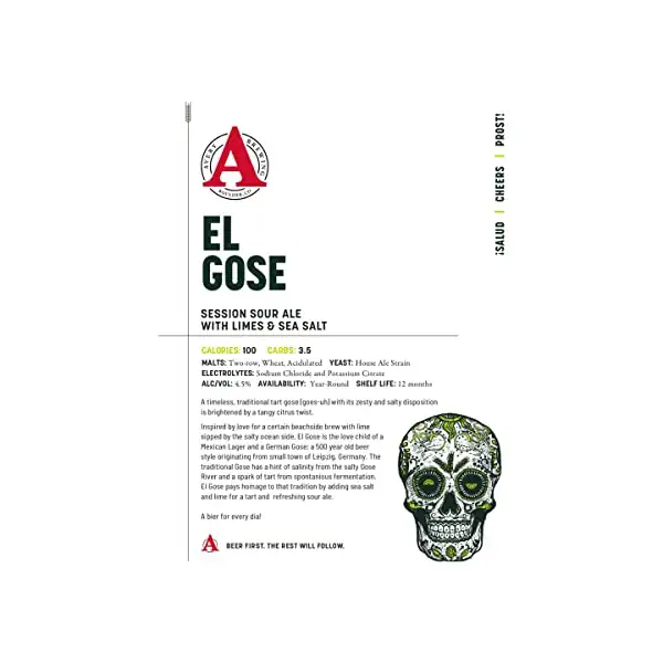 El Gose 6pk Cans, 12 FZ 4