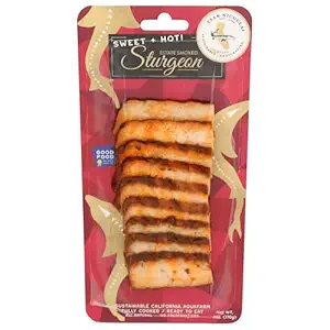 Sweet & Hot Smoked Sturgeon, 6 OZ