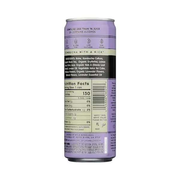 Lavender Lemonade Kombucha SGL 2