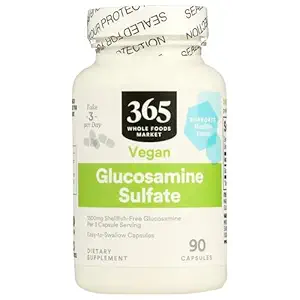 365 by Whole Foods Market, Glucosamine Sulfate 1500mg, 90 Count