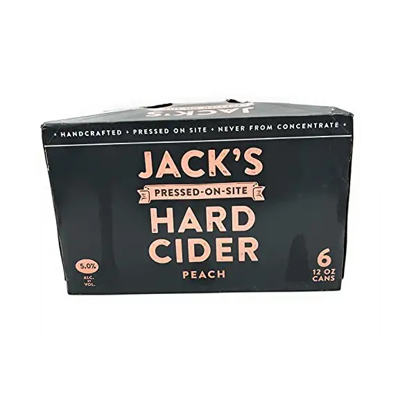 Peach Hard Cider 6pk Cans 1