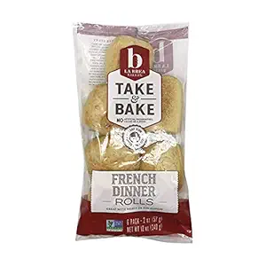 Take & Bake French Dinner Rolls 6 Count, 12 OZ