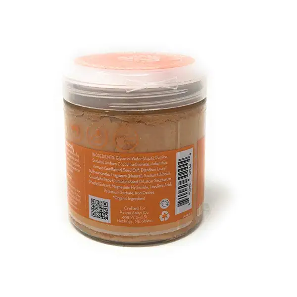 Pumpkin Harvest Whipped Soap + Scrub, 8 OZ 4