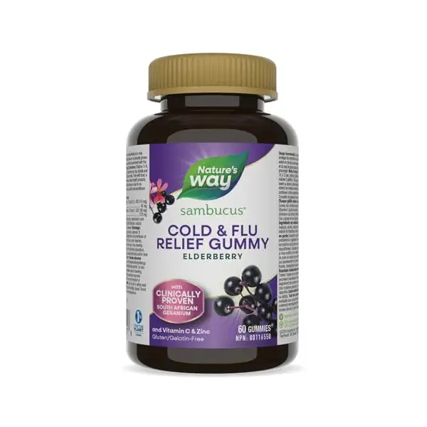 Sambucus Cold & Flu Relief Adult Gummies 1