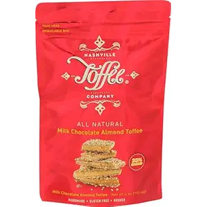 Milk Chocolate Almond Toffee, 4 OZ